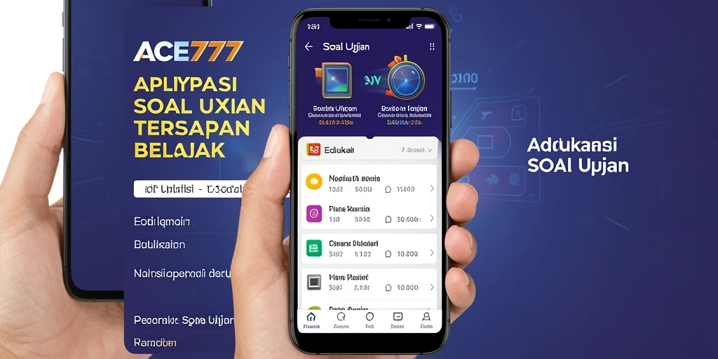 Tampilan antarmuka aplikasi ACE777 yang futuristik dan interaktif.