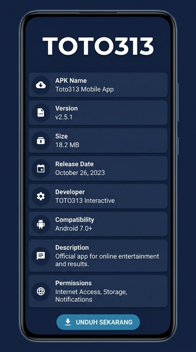 Unduh dan Instal APK toto313 Terbaru untuk Android